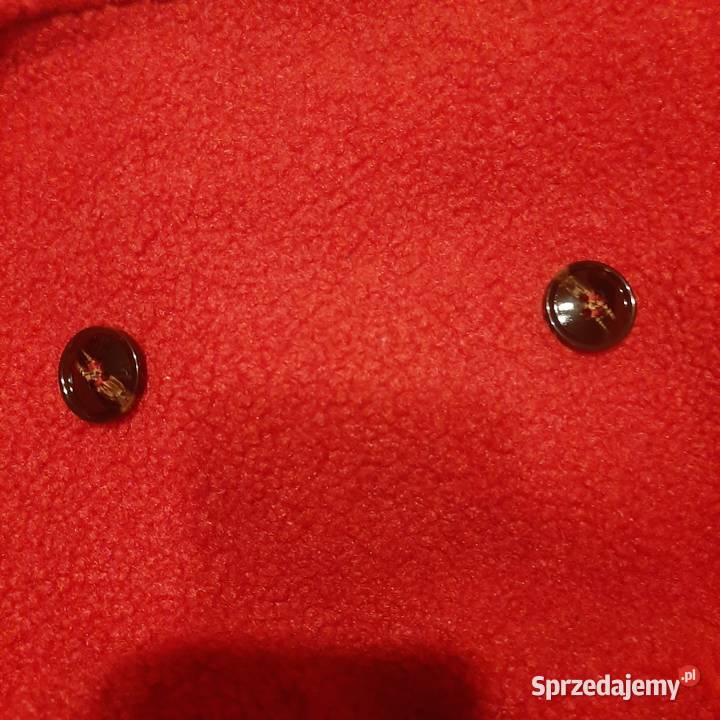 Nowe czerwone jesienne futerkolekkie i ciepłena Warszawa