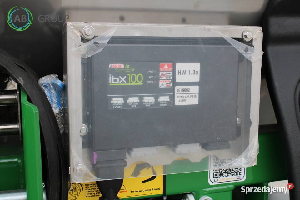 Rozsiewacz nawozów Donder CGSA 2500 Pro ISOBUS nieuszkodzony Rzędziany