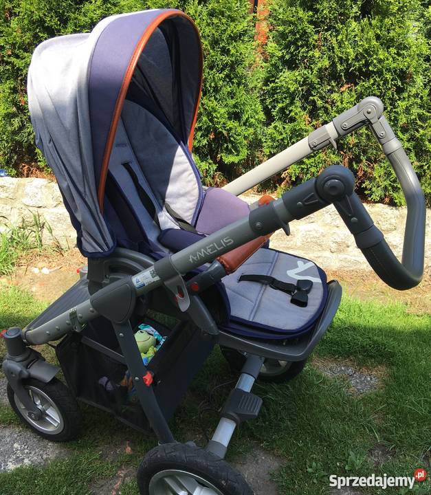 Wózek 2w1 Amelis Pro Przekładana rączka  Wielofunkcyjne Gliwice