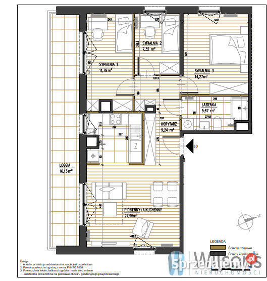 Mieszkanie 35m2 2pok Warszawa Modlińska 13000zł/m2
