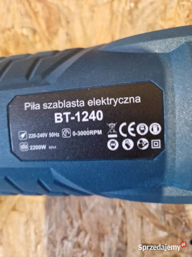 PIŁA SZABLASTA WYRZYNARKA LISI OGON ELEKTRYCZNA Piły szablaste Głogowa
