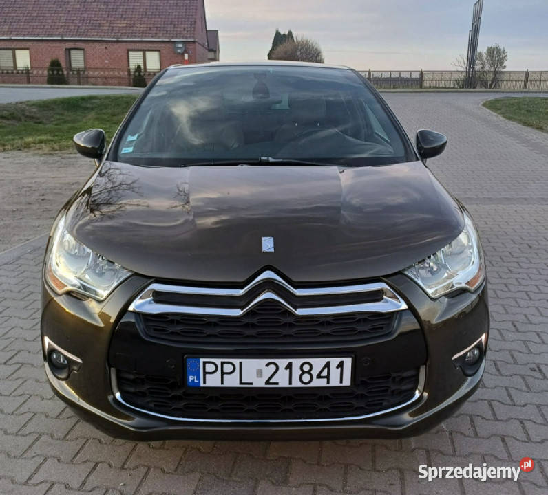 Citroen DS4 163 Skórzana tapicerka Klimatronic wielkopolskie Suchorzew