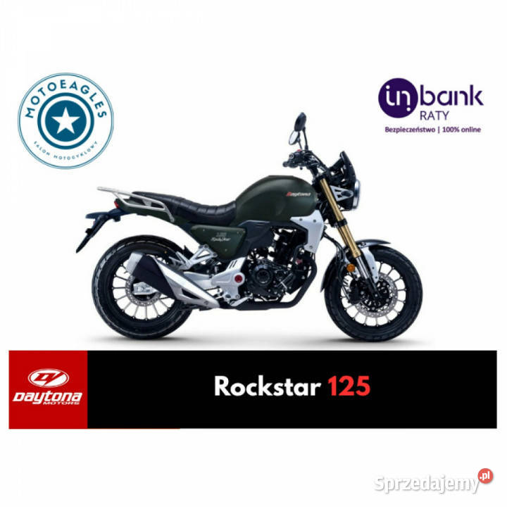 Daytona Rockstar Daytona Rockstar 125 Transport 14KM wielkopolskie Bicz