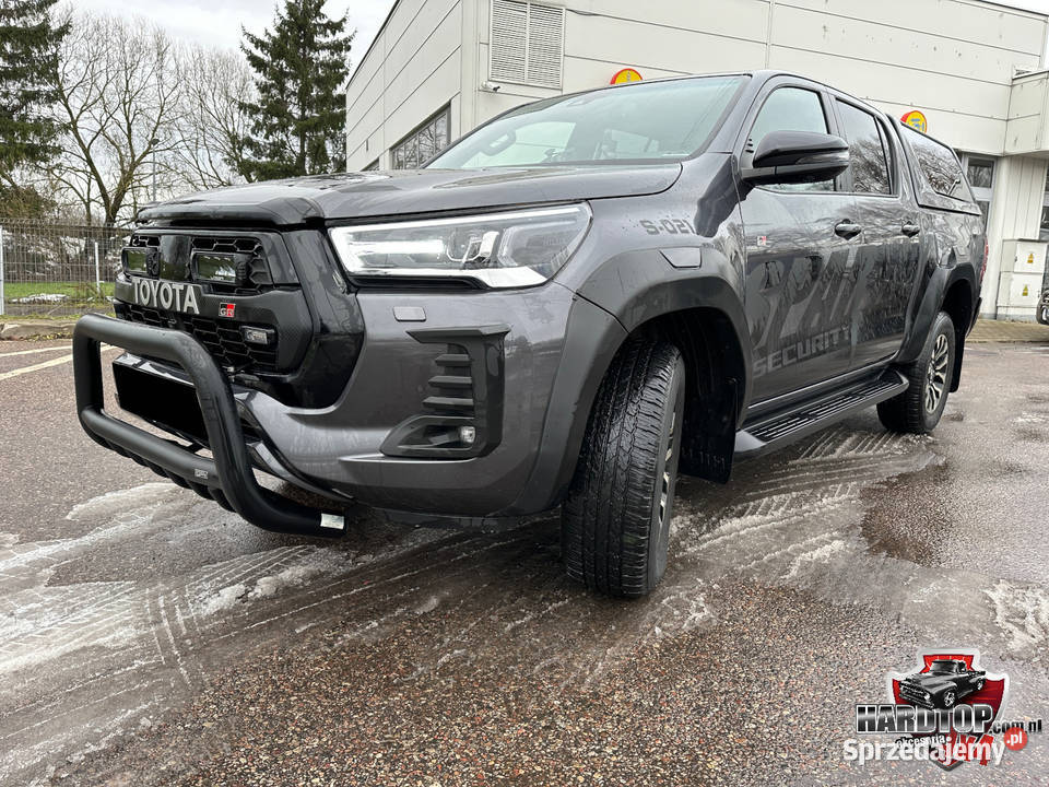 Orurowanie Przód Kły Baranek GRILL Toyota Hilux Orurowanie Pasłęk