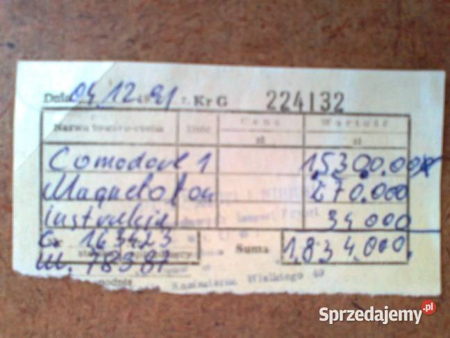 Commodore C64 Pozostałe małopolskie Olkusz