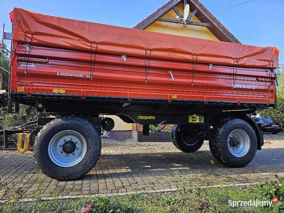 Przyczepa rolnicza D 612 12 T 10 T 8T 6T Okazja Przyczepy rolnicze Oborniki