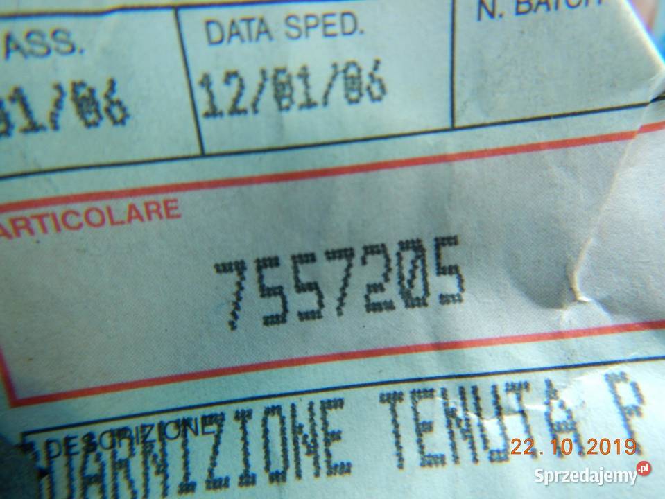 OSŁONA AMORTYZATORA PRZÓD LANCIA Y10 7557205 osobowe