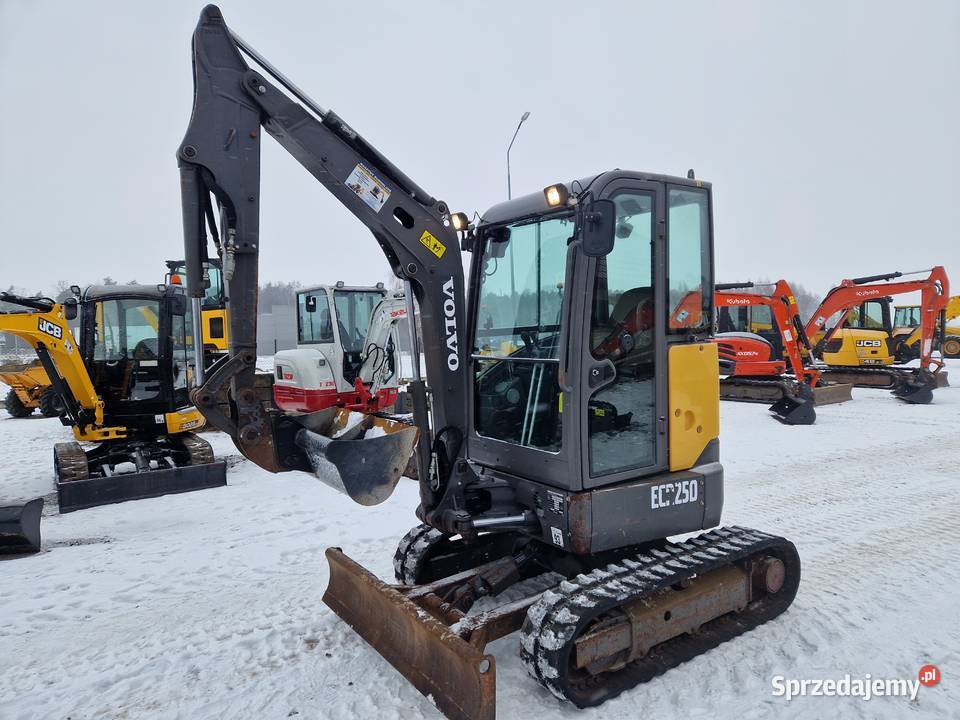 Minikoparka Volvo ECR 25D 25 tony 2019r 1900mtg Ryżki