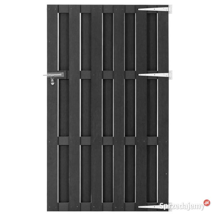 Bramka ogrodowa WPC 100 x 180 szara318105 sprzedam