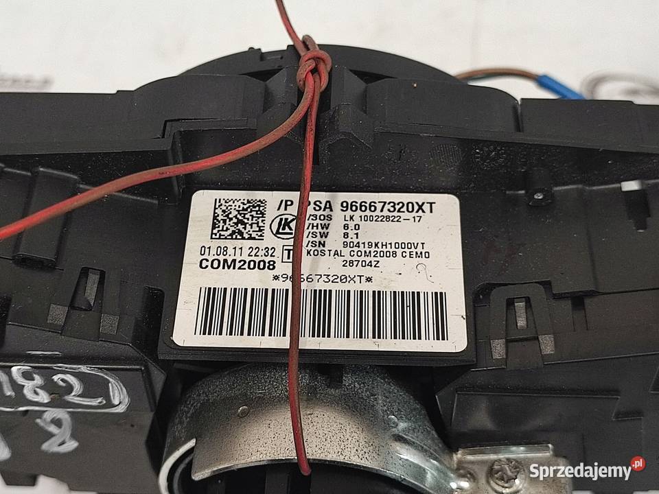 PEUGEOT 3008 przełącznik zespolony 96667320XT Kielce