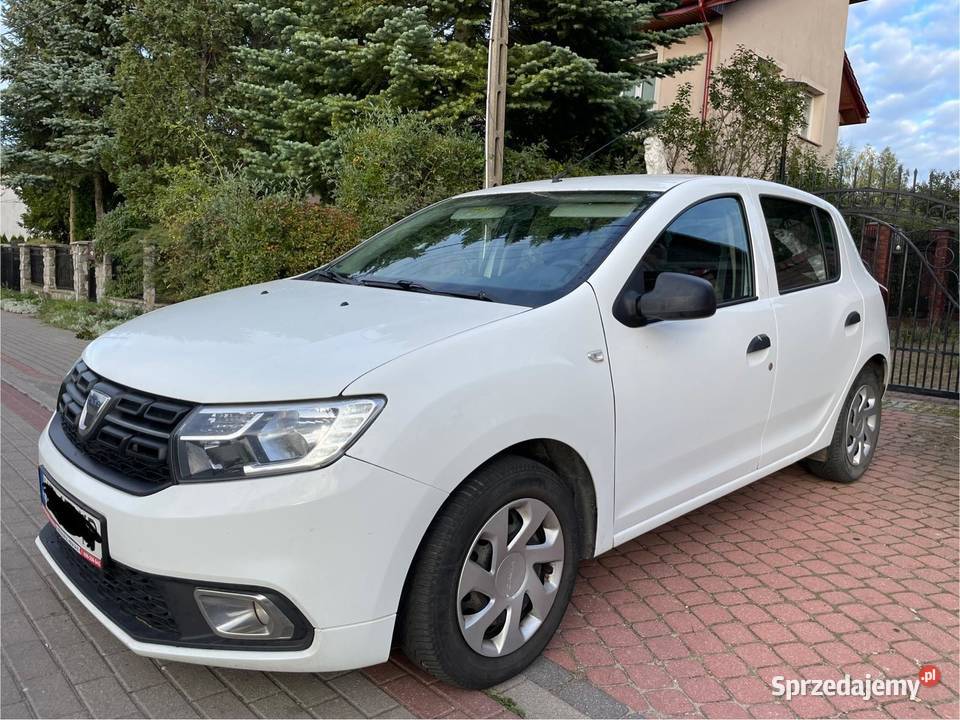Dacia Sandero 10 benz klimamozl ZAMIANA Zarejestrowany w Polsce Wasilków sprzedam
