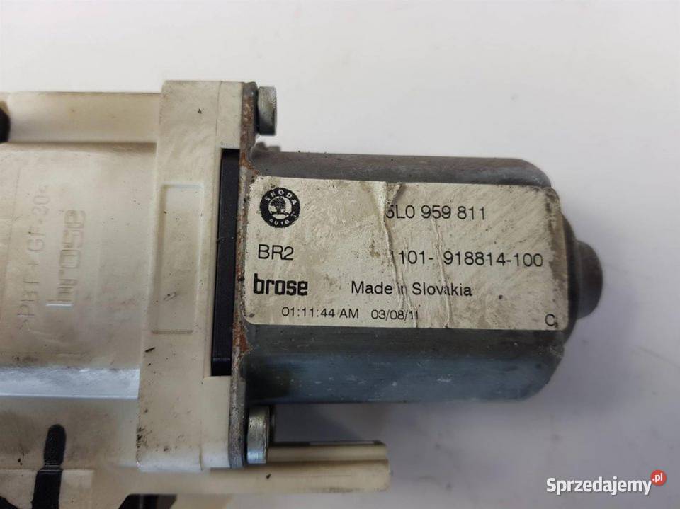 SILNICZEK SZYBY LT YETI 5L0959811 osobowe
