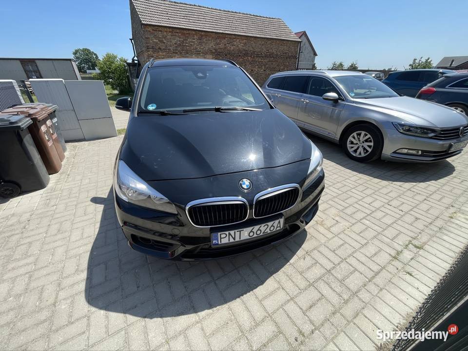 Bmw 216d GrabTourer 7osob Automat Shadow line aluminiowe felgi