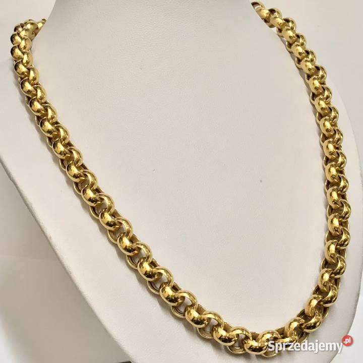 Złoty Łańcuszek damski NASZYJNIK 585 14K cudowny mazowieckie Warszawa