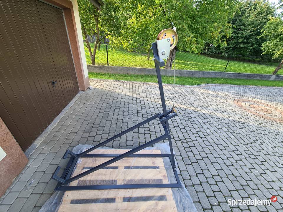Podnośnik do traktorka kosiarki Łęg Tarnowski