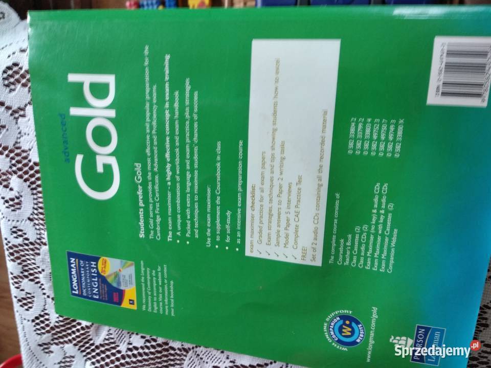 advanced gold exam maximiser z 2 płytami CD