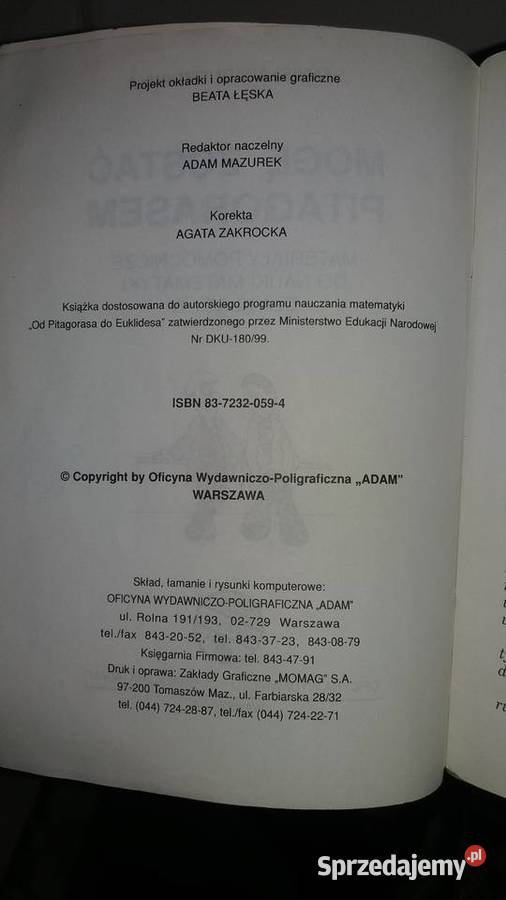 mogę zostać pitagorasem 4 ćwiczenia matematyka