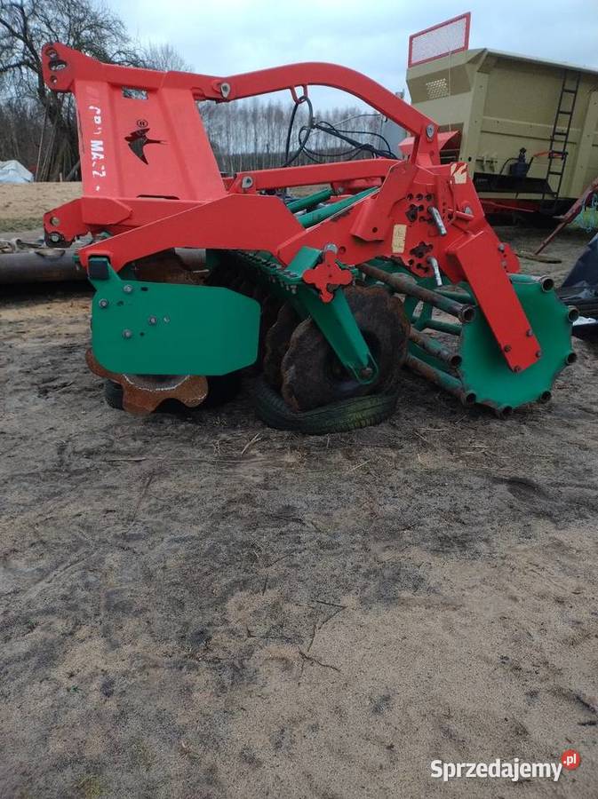 Agregat uprawowo siewny talerzowy agromasz 27 m