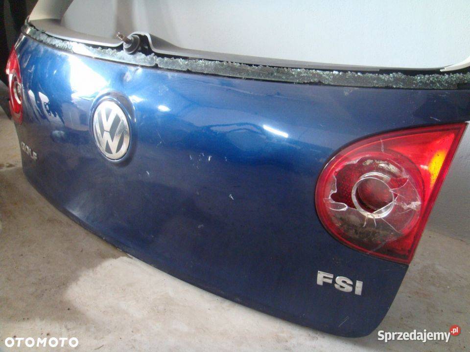 KLAPA BAGAŻNIKA VW GOLF V 5 HB 0308R Klapy bagażnika