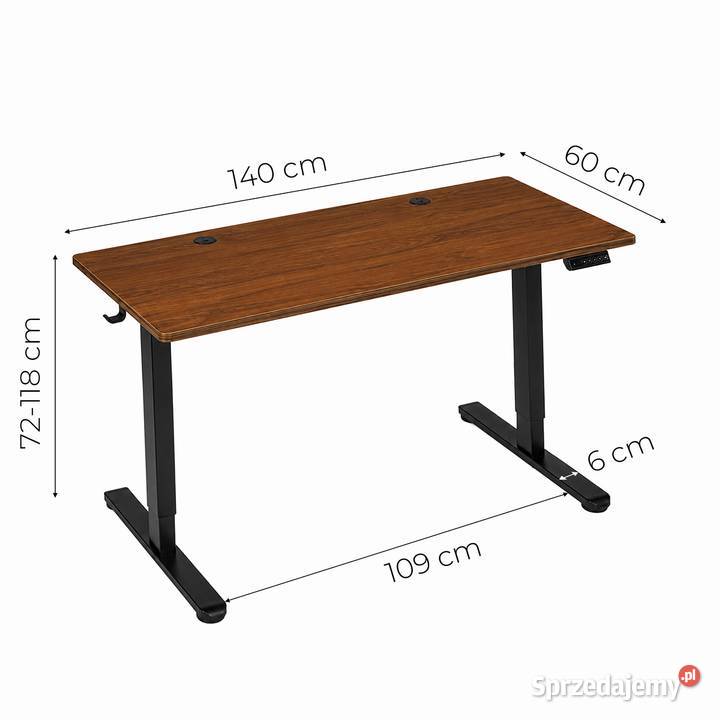 Biurko elektryczne 140x60