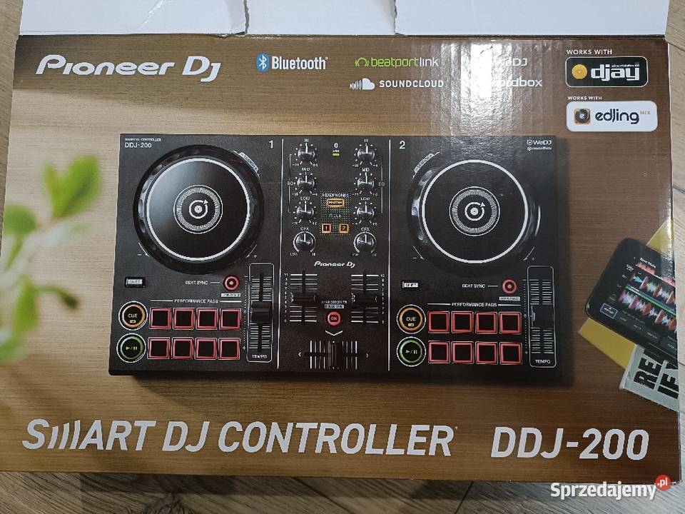 DJ. Kontroler DDJ-200 Bluetooth