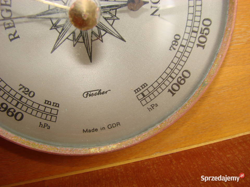 Fischer domowy barometr i termometr