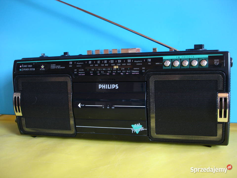 Radiomagnetofon PHILIPS D8184 Zielona Góra
