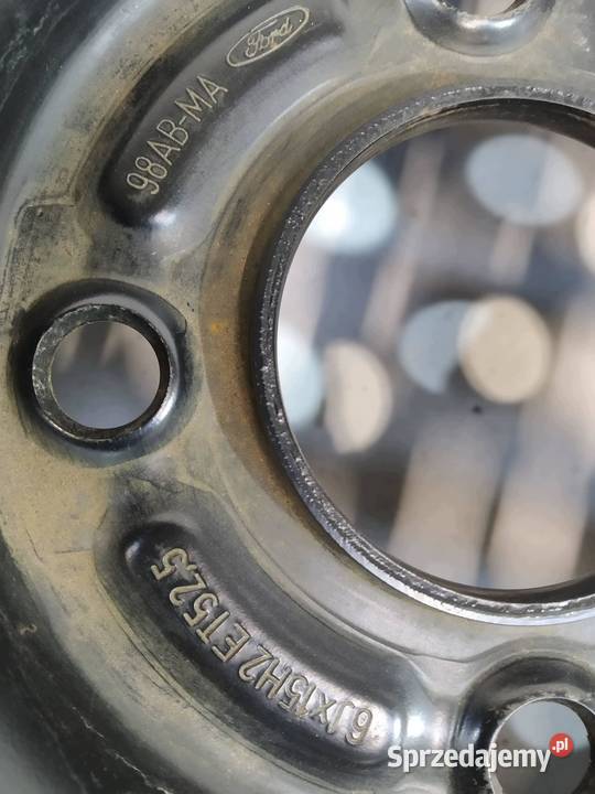 FELGA STALOWA R15 4X108 ET525 6JX15H2 2150812 stalowe