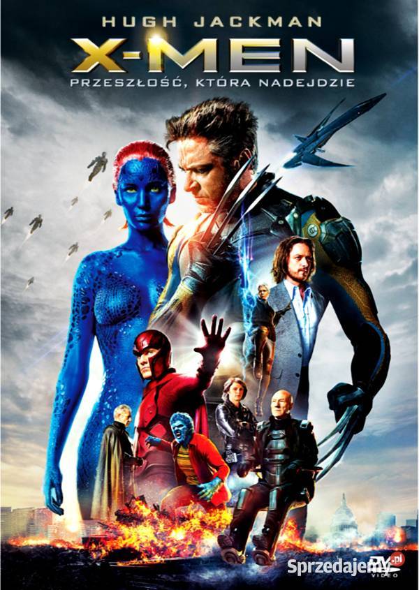 XMEN PRZESZŁOŚĆ KTÓRA NADEJDZIE HUGH JACKMAN DVD Kalisz