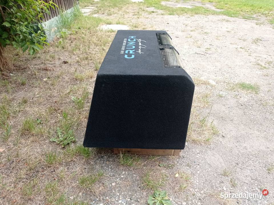 Tuba Skrzynia Basowa Subwoofer CRUNCH GTS 800 Dzierżoniów