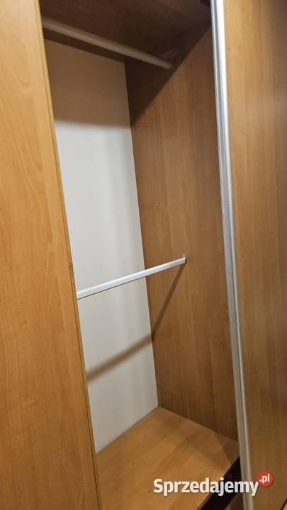 Rama łóżka szafa przesuwana witryna Strzebiń