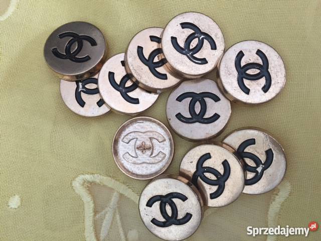 Chanel guziki do płaszcza kurtki