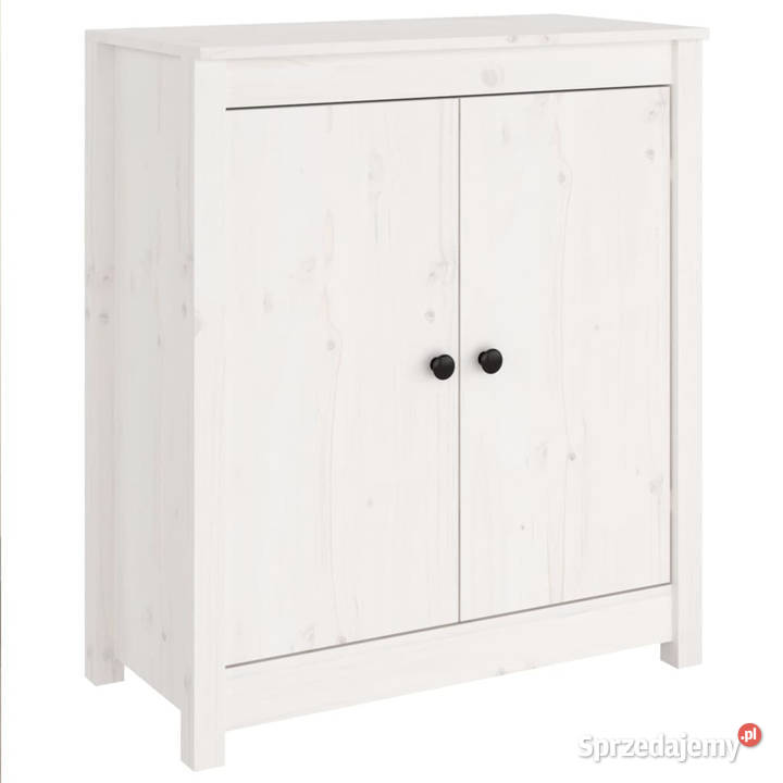 Szafki 2 białe 70x35x80 lite drewno sosnowe Warszawa sprzedam