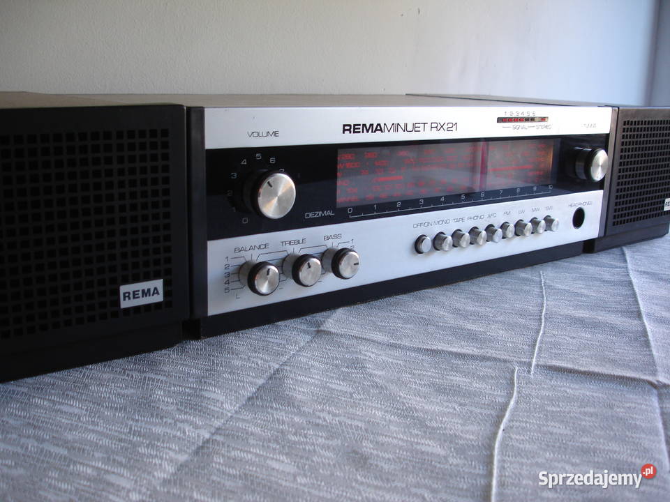 Stare radio DDR REMA MINUET RX21 Zielona Góra