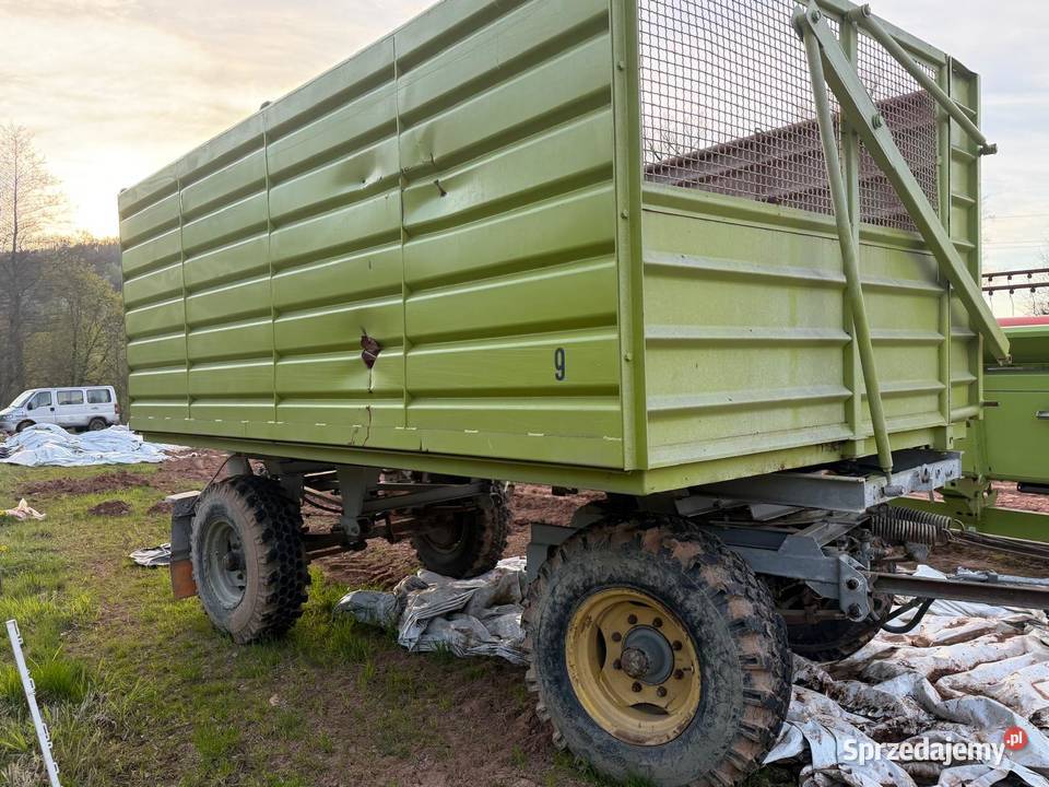 Przyczepa do zielonek kukurydzy nieuszkodzony dolnośląskie Nowa Ruda
