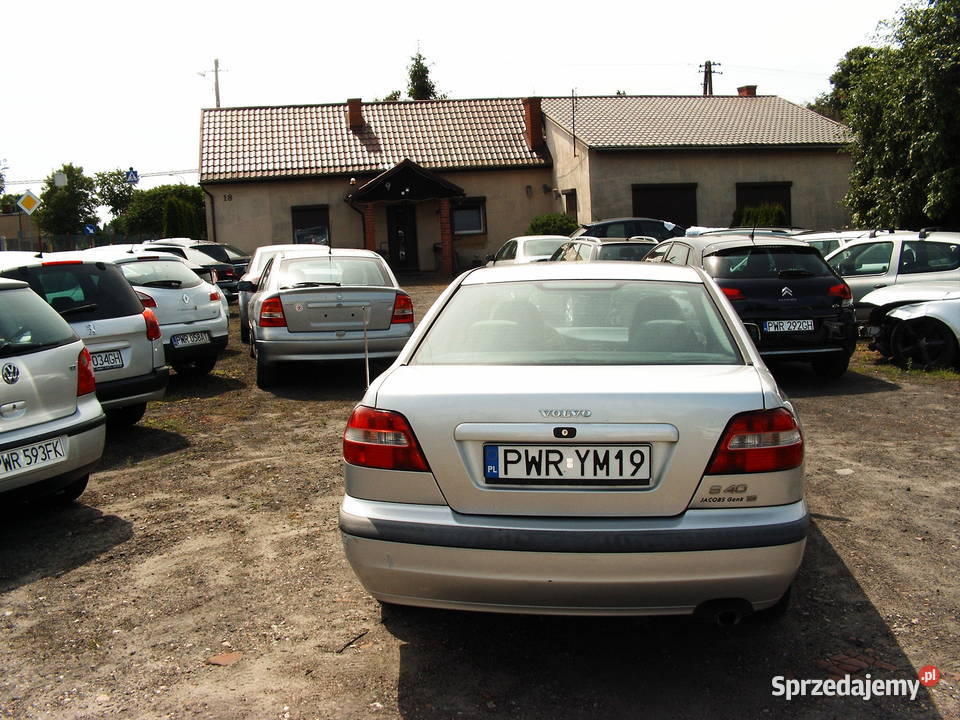 Volvo S 40 18 Etylina Gaz nowy 2001 r kurtyny powietrzne Volvo Września sprzedam