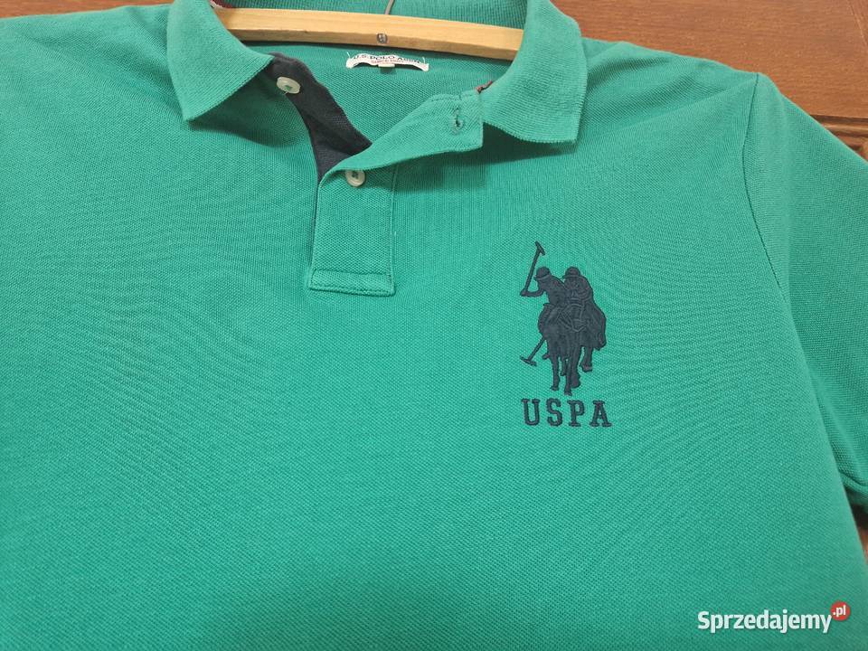 Koszulka zielona US Polo Assn 1415 lat rozmiar Rozmiar 164 Bibice