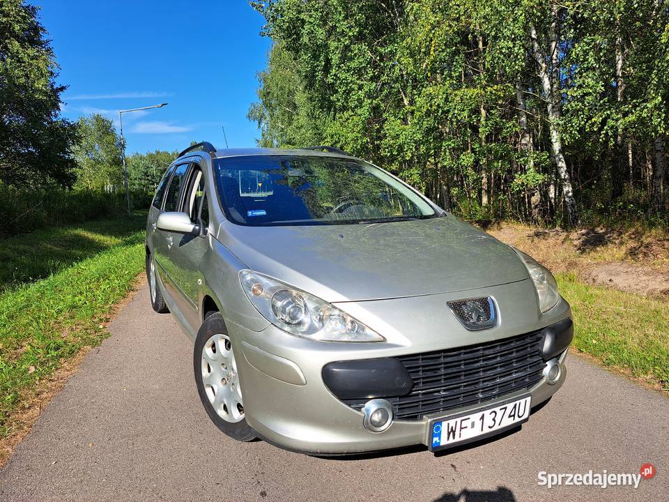 Sprzedam ładnego Peugeot 307 16 HDI Diesel 2008r mazowieckie Żyrardów