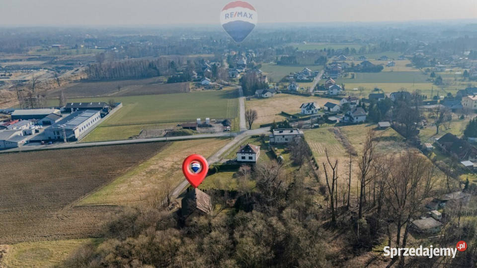 Działka z domem na sprzedaż Kaniów