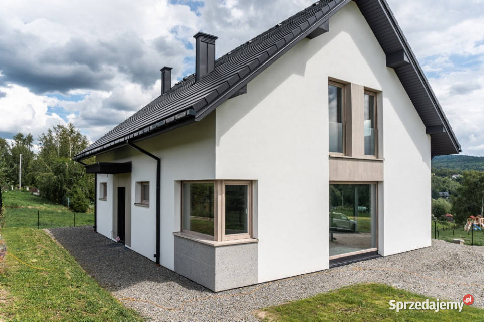 Nowoczesny Dom 162 m2 na 8 arowej działce 1 piętro małopolskie Dąbrówka