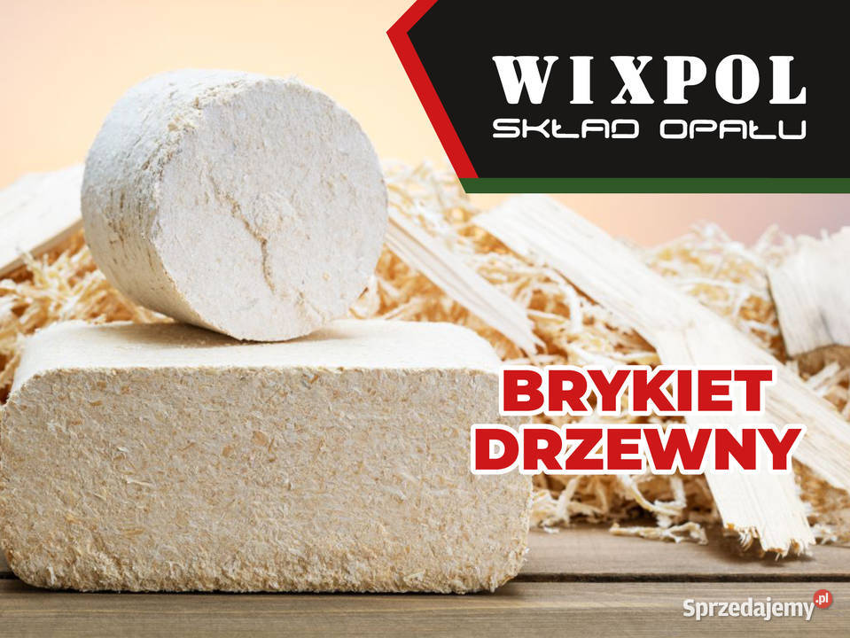 Brykiet drzewny Kominkowy Kostka wysoka jakość Wólka Kłucka