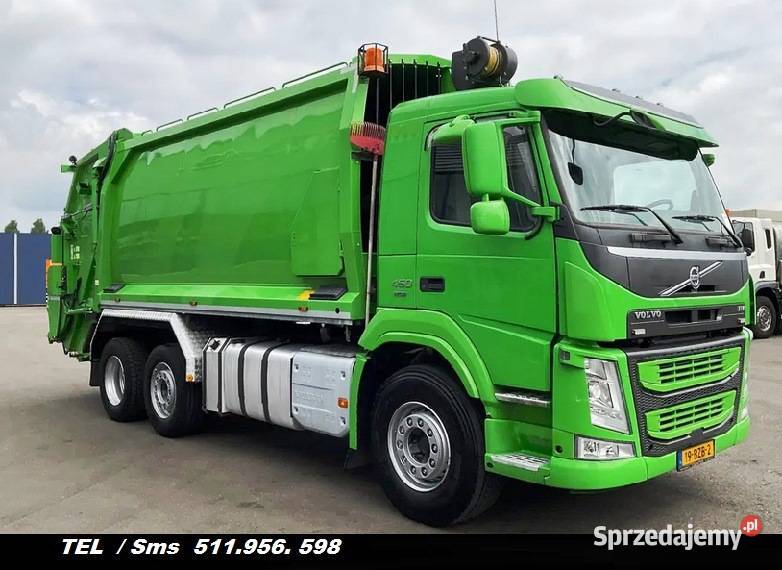 Smieciarka Volvo FM 450 Euro 6 Geesink Norba Warszawa