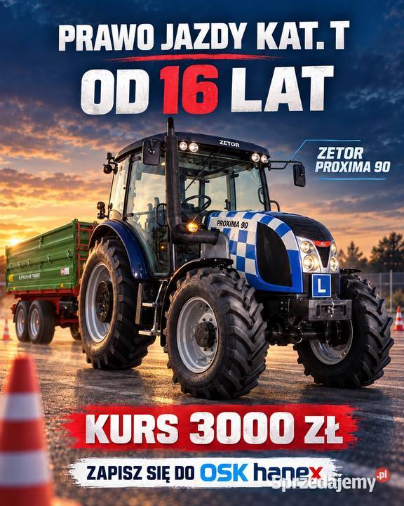 Kurs na prawo jazdy kat T wielkopolskie Poznań