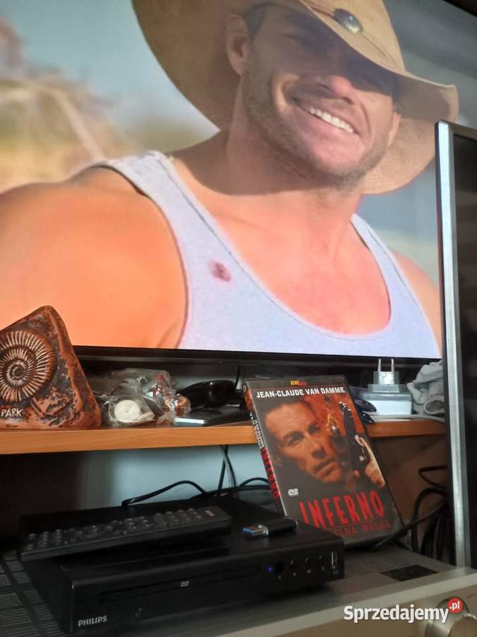 Dvd Philips USB HDMI 1080p idealny stan pilotRCA Lubartów