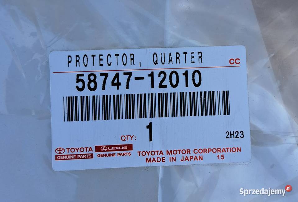 Osłony Scion xB 0815 kpl 5874812010 5874712010 Mielęcin
