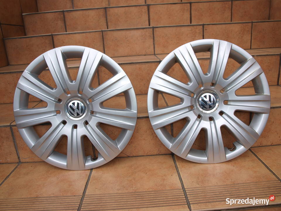 VW kołpaki 16 oryginalne komplet 4 sztuki Koła i felgi Kalisz