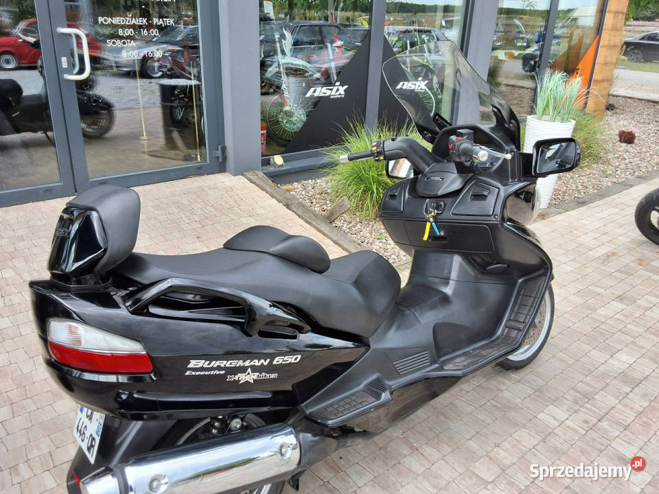 Suzuki Burgman Bezwypadkowyładnyopłaconyczysty wielkopolskie