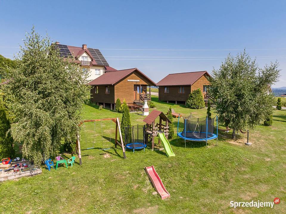 Domki 5 os w Polańczyku Widokowe wzgórze Polańczyk