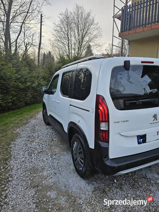Peugeot Rifter 2019 15 130 Rok produkcji 2019 Tarnów