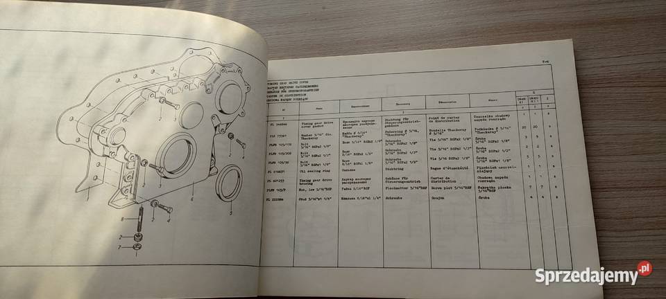 Silnik sw 400 k1 katalog części oryginał bizon Kraśnik